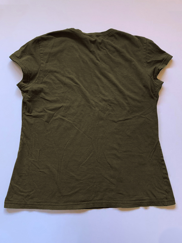 Vintage Wings Cross handbedrucktes T-Shirt-1