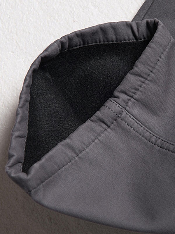 Mit Fleece gefütterte Freizeit-Cargohose für Herren-5